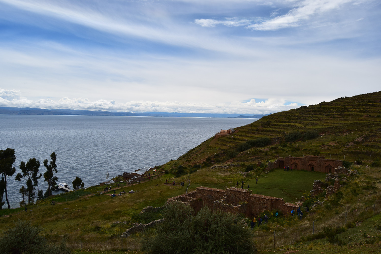 Isla de la Luna, lago Titicaca
